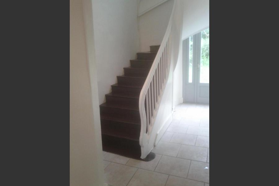 Peinture escalier, murielle le coz travaux de peinture lannion